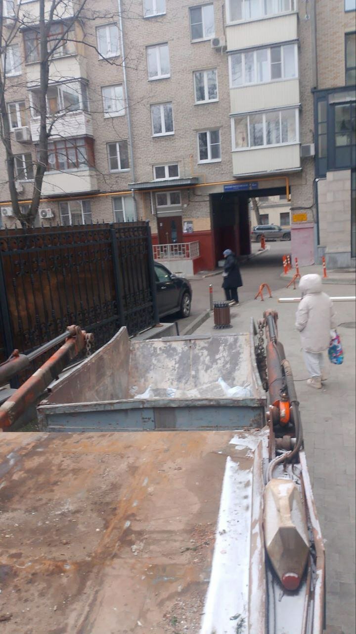 вывоз мусора 20 м3