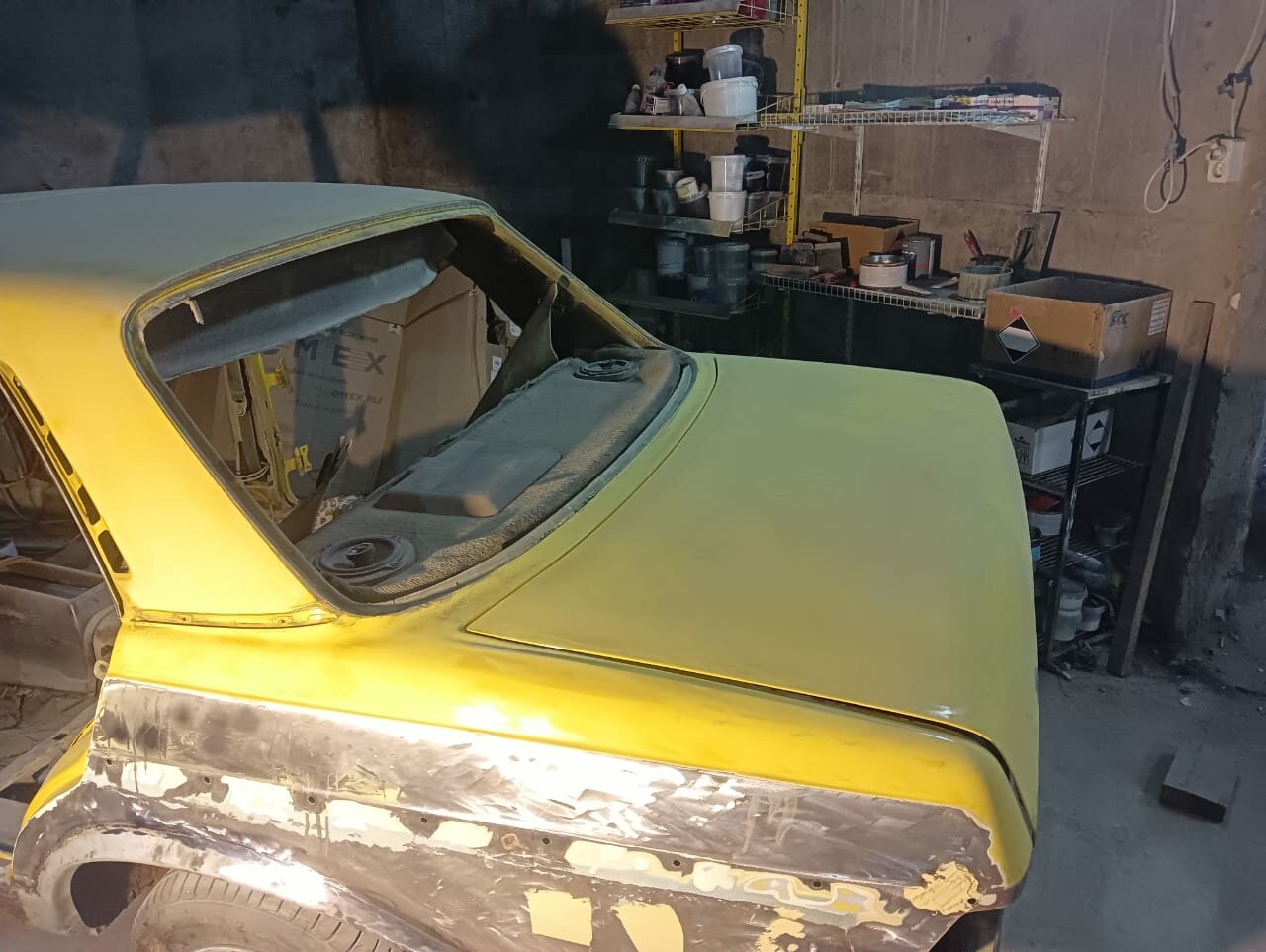 ваз 2101 желтая, ваз 2106 примула, lada 1035, авто, покраска ваз 2106