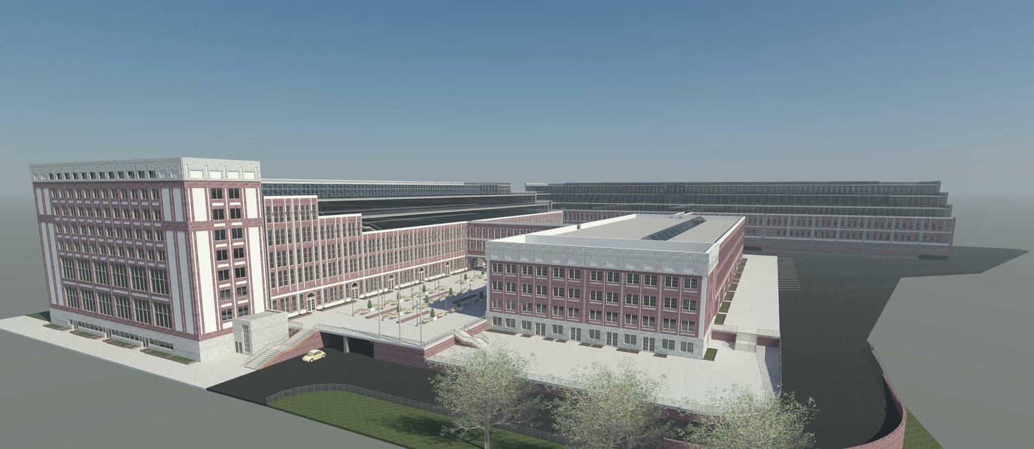 здание, раменская фабрика красное знамя, building, варшавское шоссе 1с1 w-plaza, варшавское шоссе 1 с 1 2