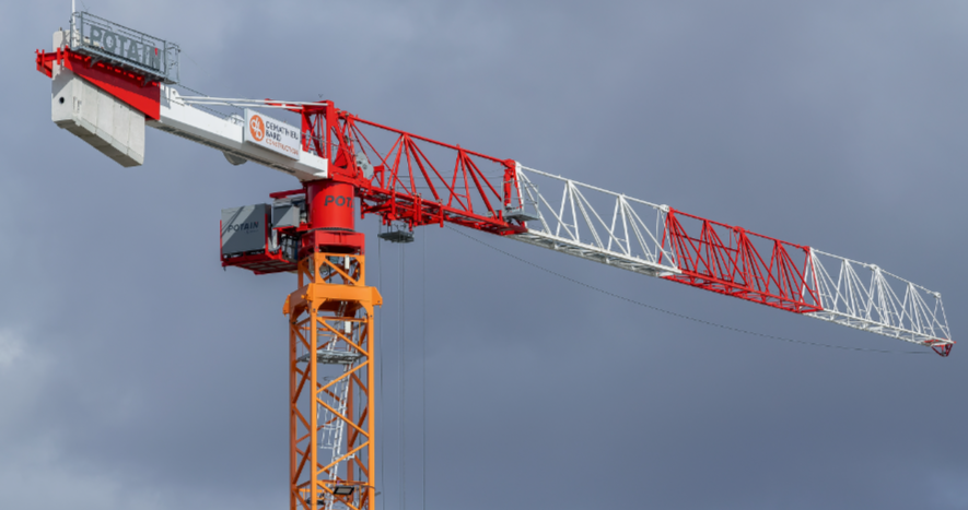 башенный кран liebherr, potain nc1400h, башенные краны, башенный кран terex comedil, кран башенный кран