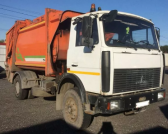 маз мусоровоз, мкз-3402 на шасси маз 5337а2, мусоровоз маз мкз 3402, мусоровоз маз 5337, грузовик