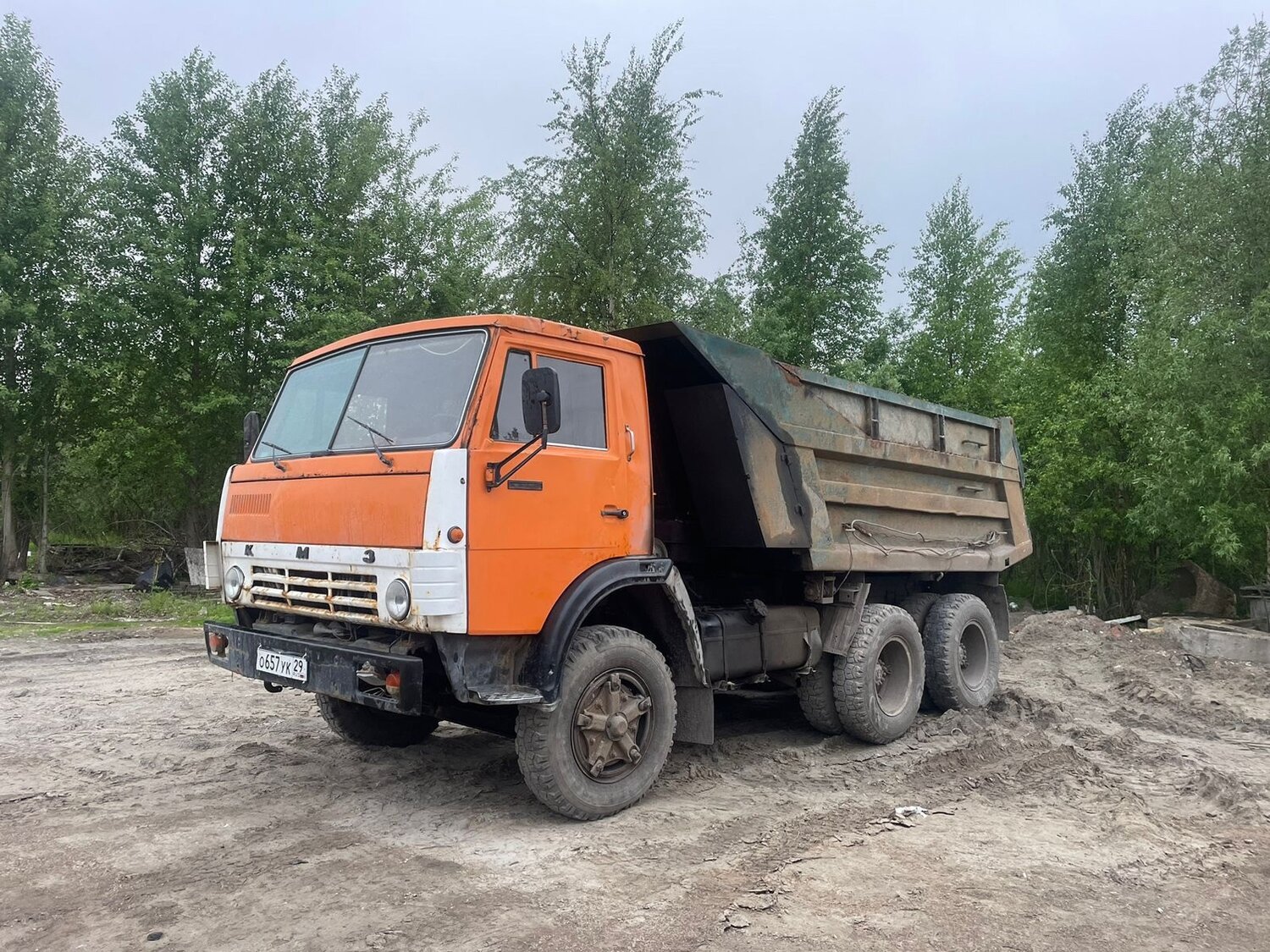 самосвал камаз 55111, камаз самосвал 5511, камаз самосвал, камаз 5511, КамАЗ 1111 Ока
