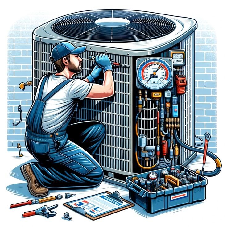 обслуживание кондиционера, hvac repair, air conditioner repair, кондиционер ремонт, air conditioning repair