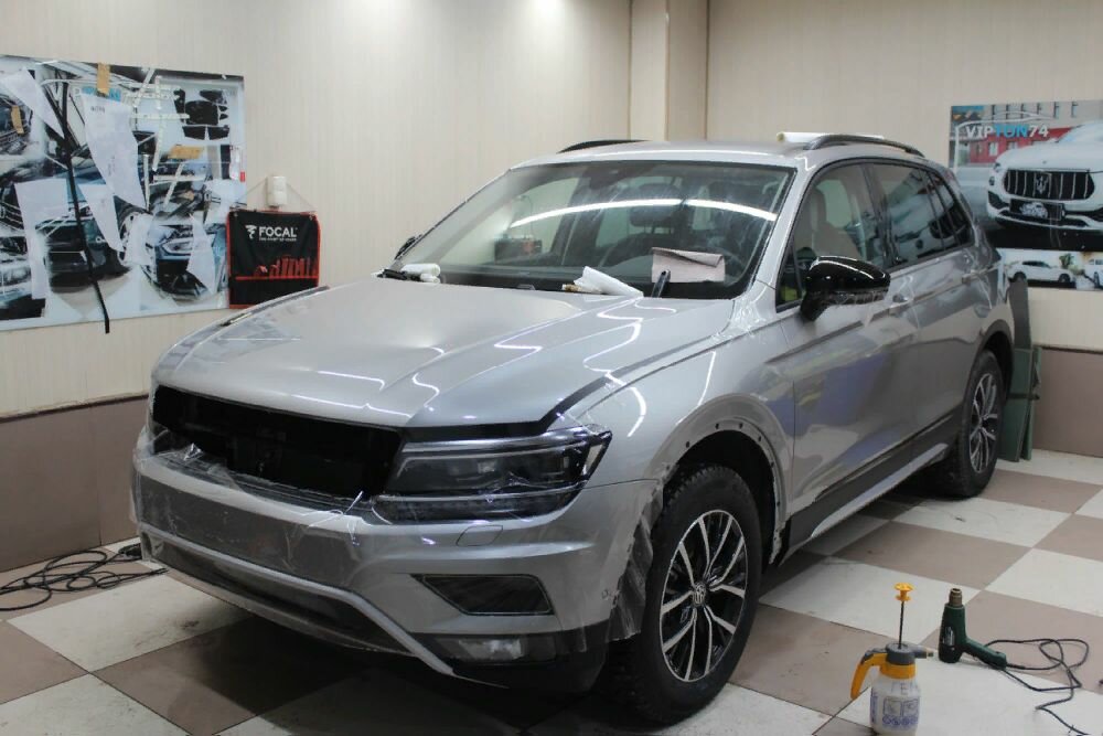 volkswagen tiguan, тигуан фольксваген титаниум металлик, volkswagen tiguan 2020 серый, tiguan sportline 220, Volkswagen Tiguan I Рестайлинг