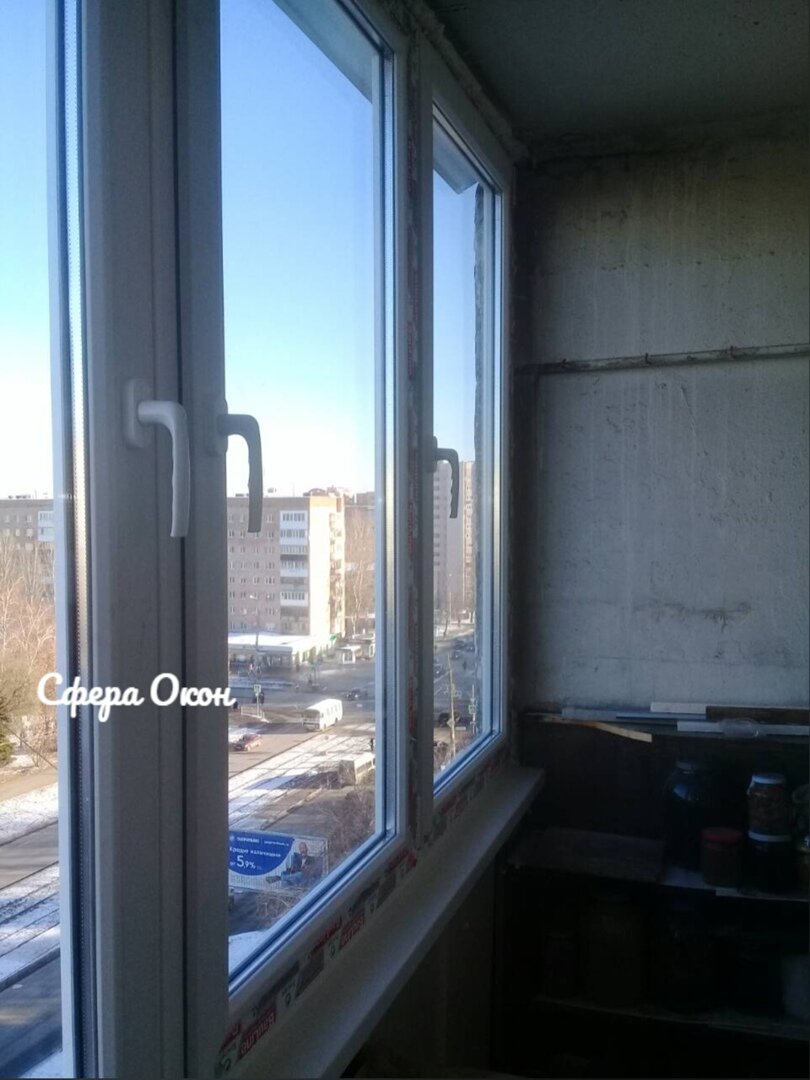 лоджия, балкон, окна, анкор остекление лоджий, балконов нн