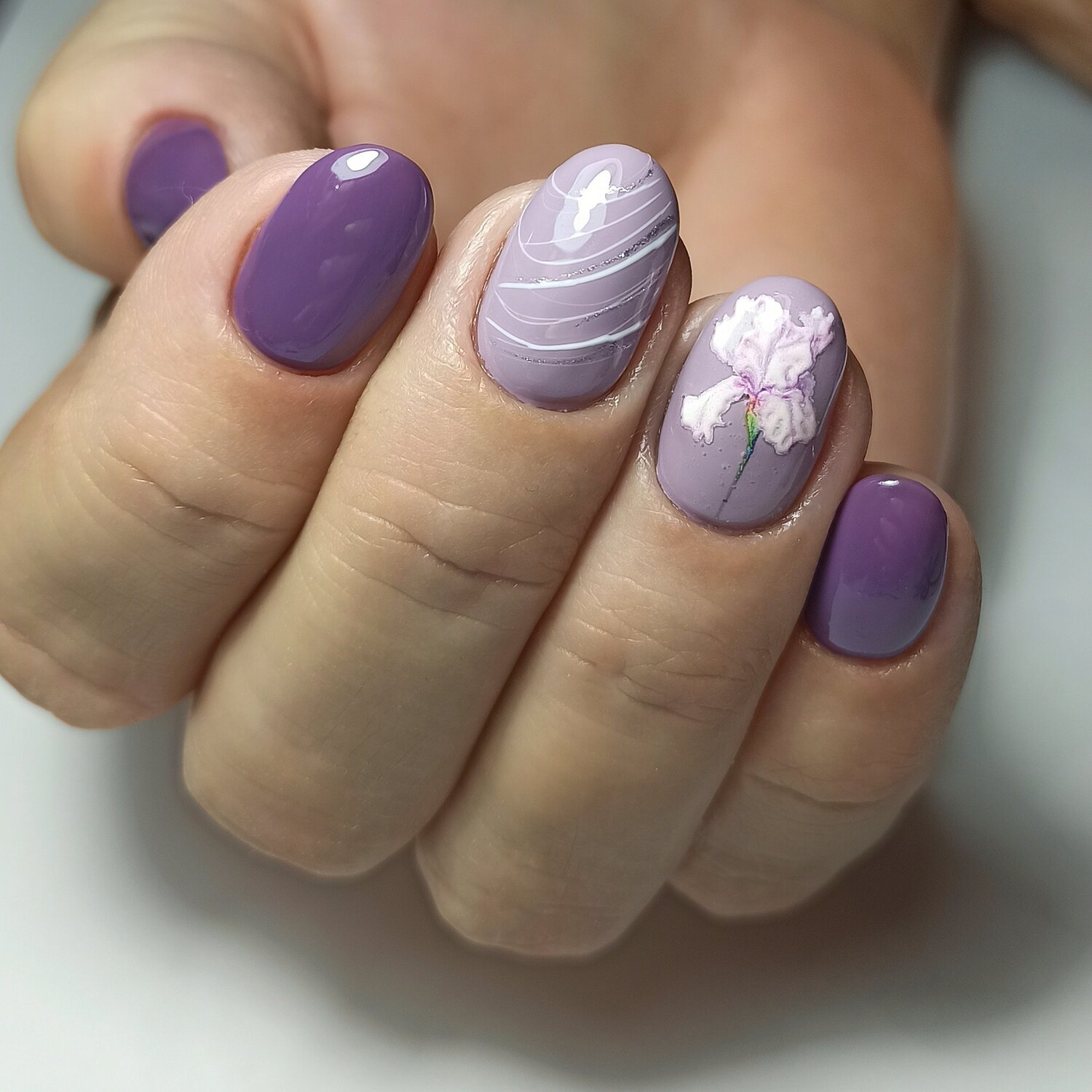 маникюры, маникюр аэрография сетка, маникюр с втрикой, ногти, дизайн ногтей