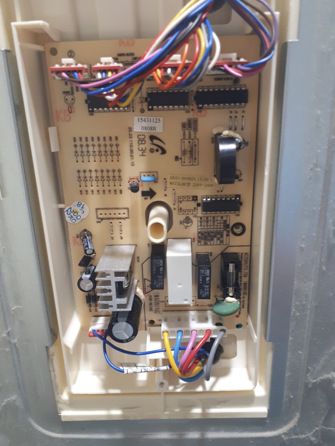 плата управления, монитор asus mk241h плата блок питания, электроника, плата питания, модуль управления