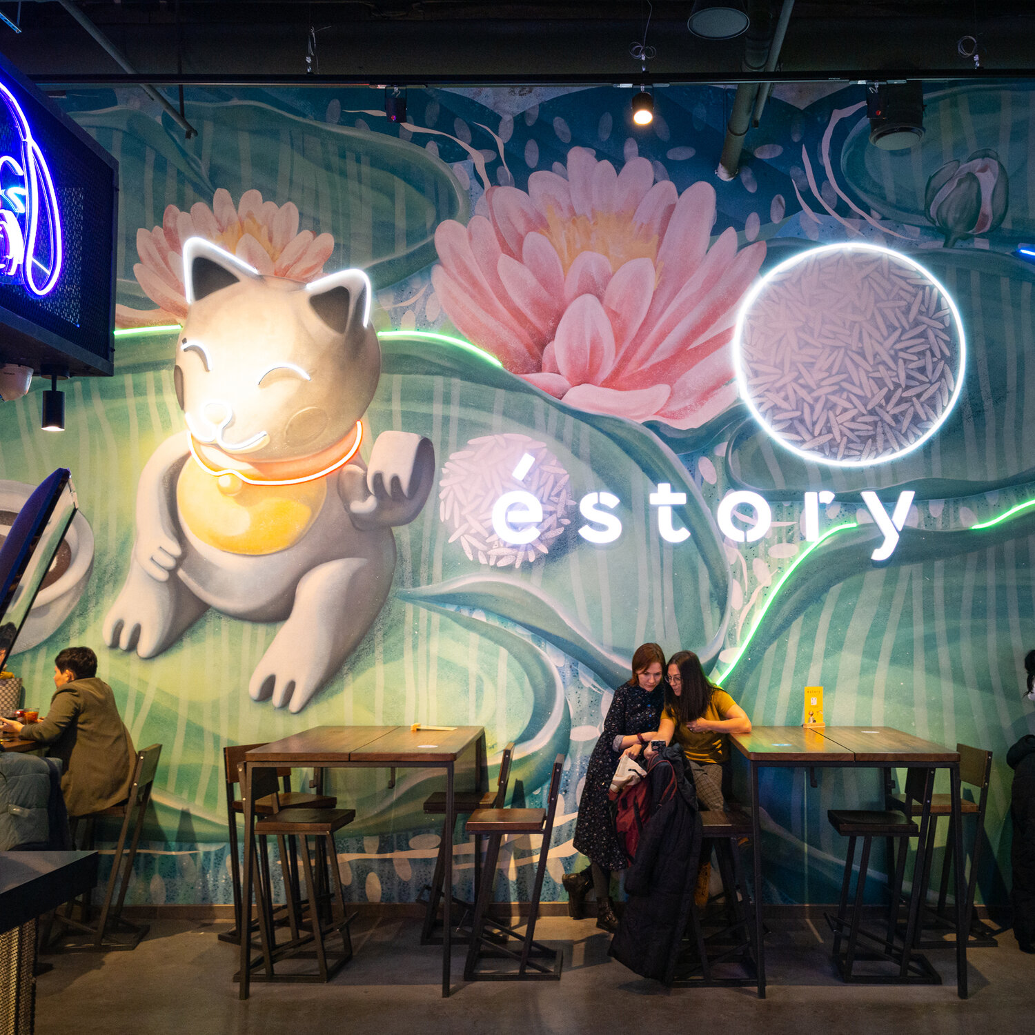 ресторан интерьер, ресторан bibo hong kong, интерьер, hall bar томск, дизайн интерьера ресторана