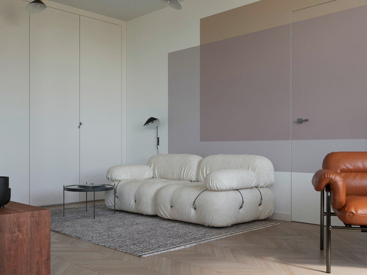 диван camaleonda mario bellini, диван дизайн, интерьер диван, диван в стиле, марио беллини диван