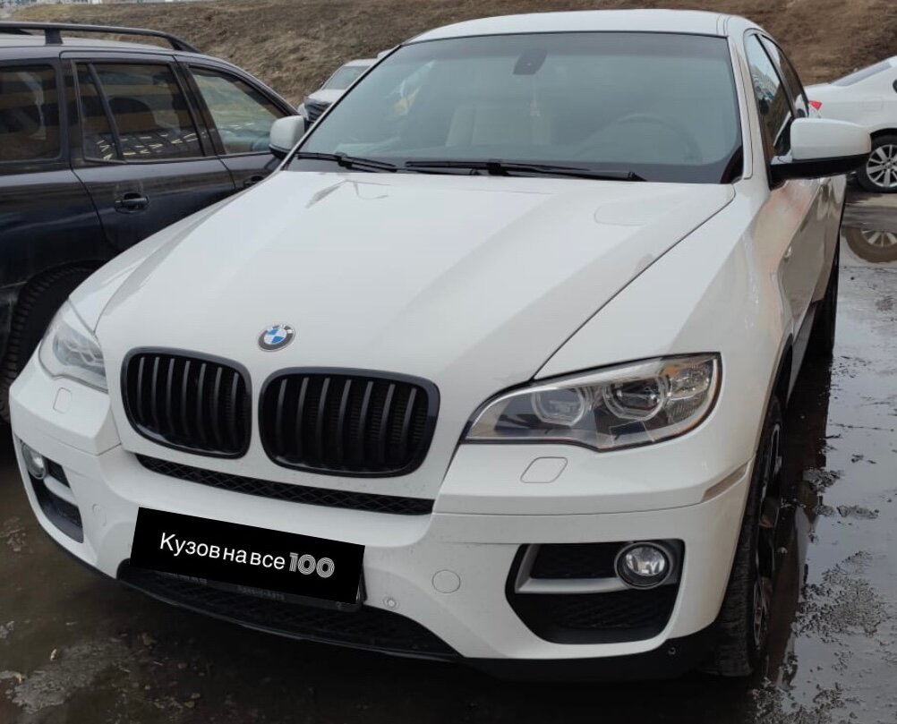 белая бмв х 6, бмв х, bmw x6, белая бмв х6 2012 г, BMW X6 I (E71) Рестайлинг