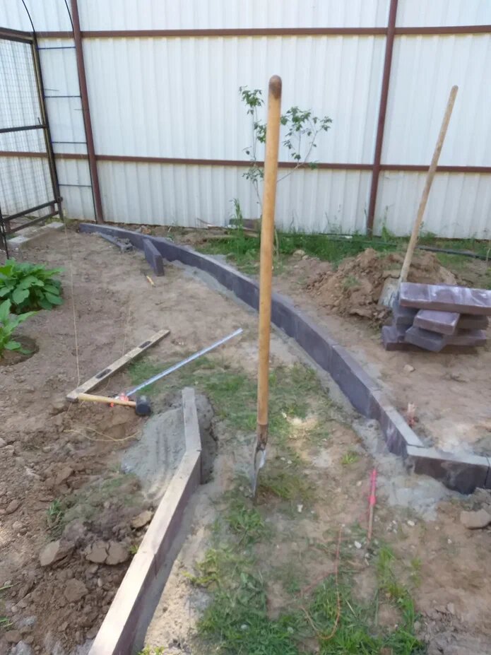 фундамент для забора, ленточный фундамент под забор, столбчато ленточный фундамент для забора, ленточный фундамент для забора, фундамент под забор