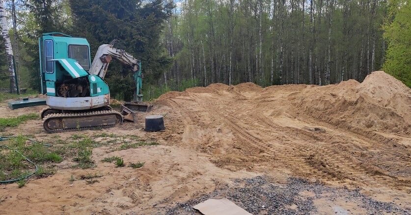 мини-экскаватор mitsubishi mm55sr,, мини экскаваторы komatsu копка, мини экскаватор, гусеничный мини экскаватор, песок карьерный