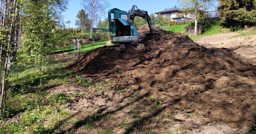 мини экскаватор для копки могил, wacker neuson 3503 корчевка пней, отсыпка участка грунтом, отсыпка участка, выемка грунта