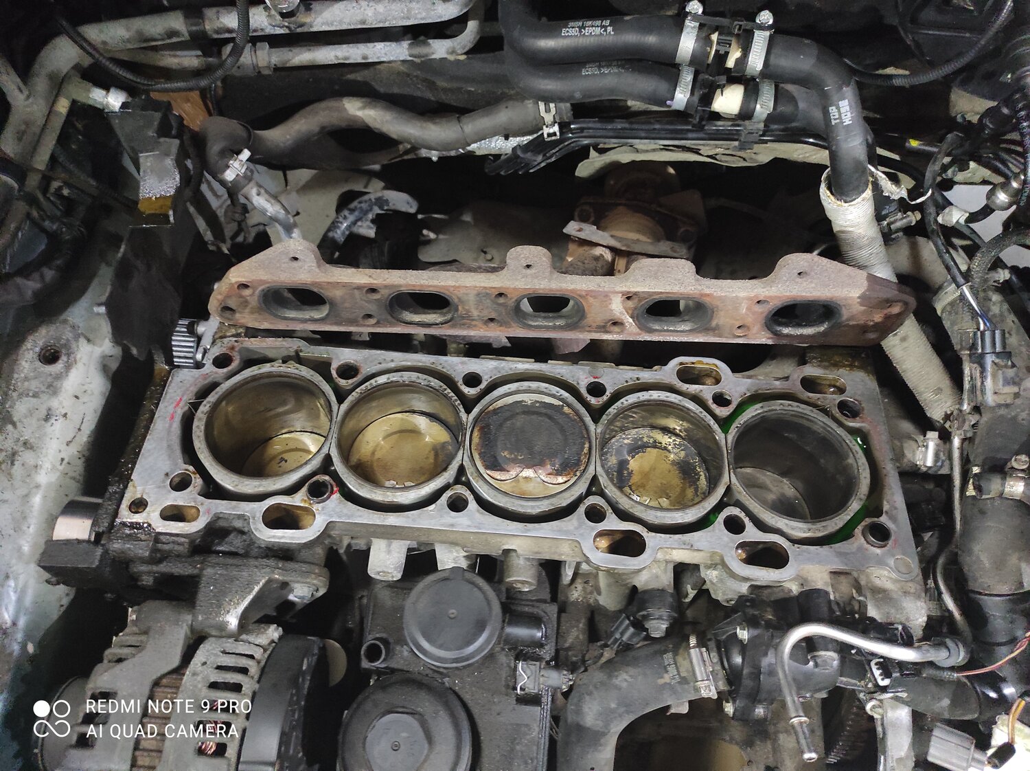 гбц audi q5 2.0 tfsi, ремонтная прокладка гбц вольво 2.4 2001, гбц volvo s60 2.5, загнуло клапана на фольксваген поло 1.6, снятие гбц suzuki liana 1.6