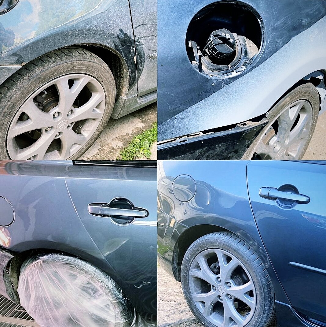 автомобиль, авто, полировка кузова, серая мазда 6, бу автомобили