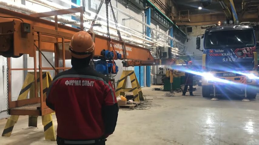 кран – балка нкм- 201, техника, волжский трубный завод,крановщик, петрозаводскмаш литейный цех 2010, завод металлоконструкций ярославль