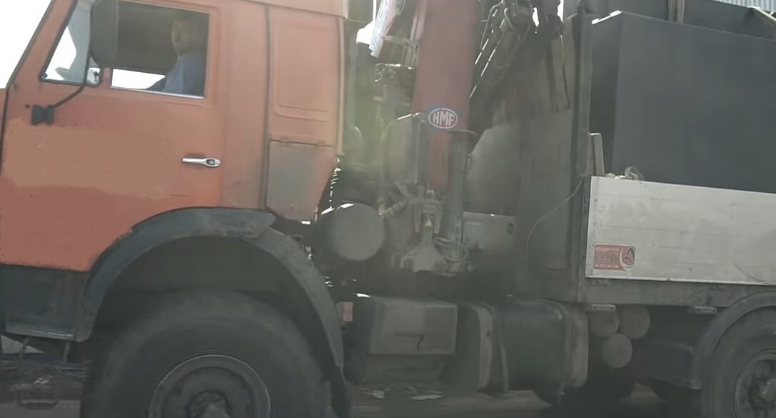 камаз, камаз маз, камаз невьянск, камаз 44108 с кму, седельный тягач камаз