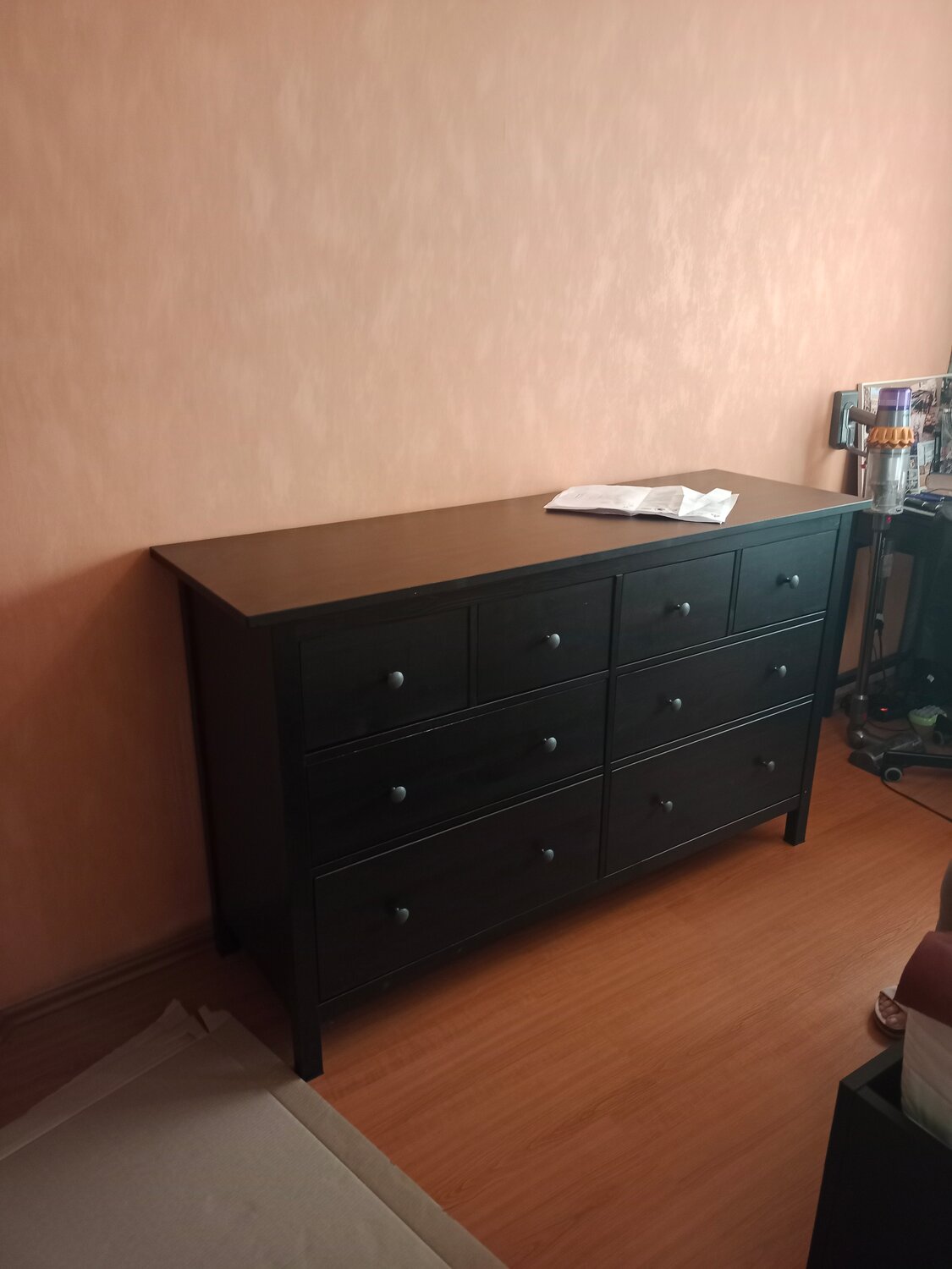 комод икеа, комод хемнэс, hemnes хемнэс комод с 8 ящиками, черно-коричневый160x96 см, комод икеа хемнэс, комод икеа хемнэс черный
