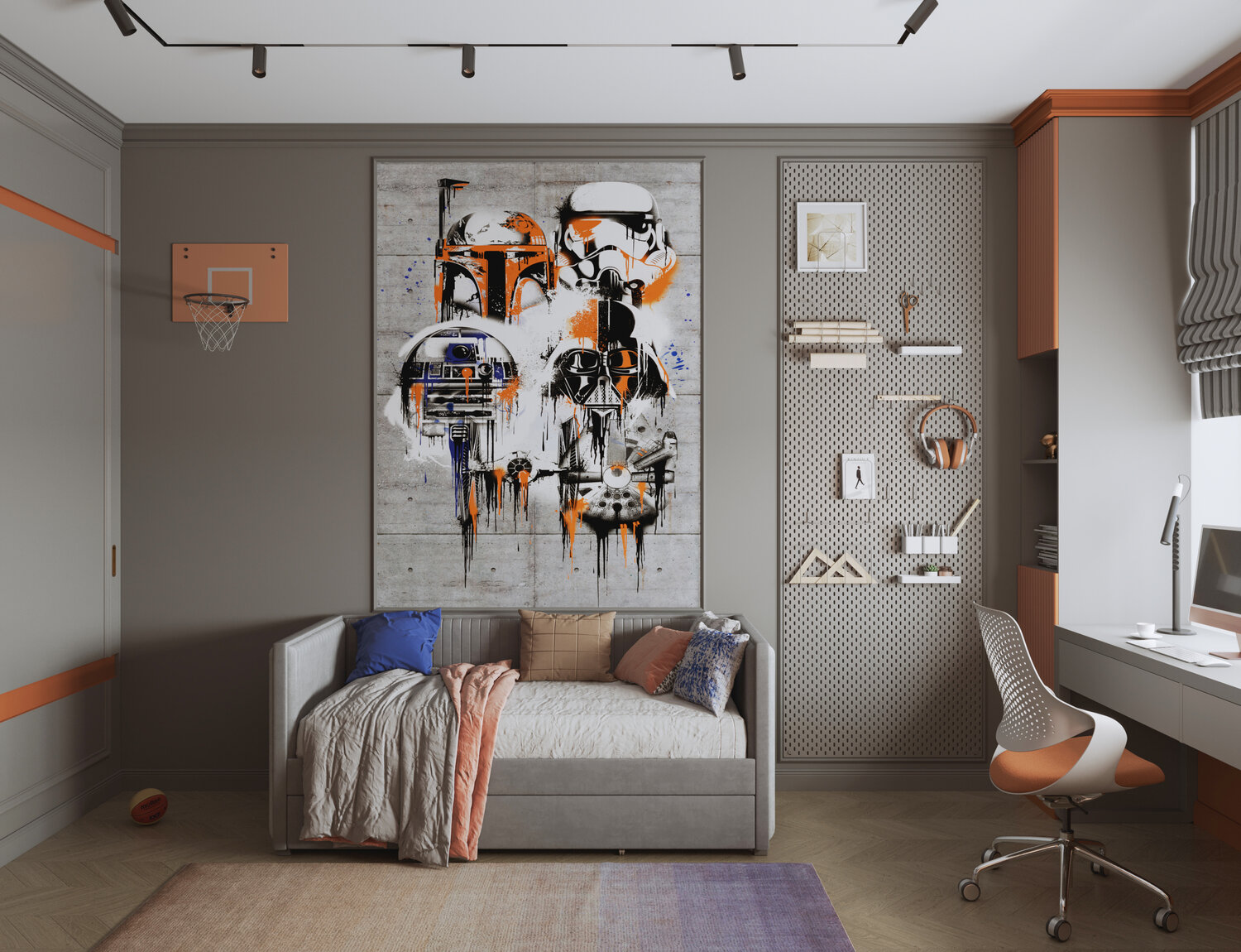 дизайн комнаты для подростка, современный дизайн комнаты подростка, комната подростка интерьер, современный интерьер детской комнаты для школьника мальчику 12, комната для мальчика дизайн