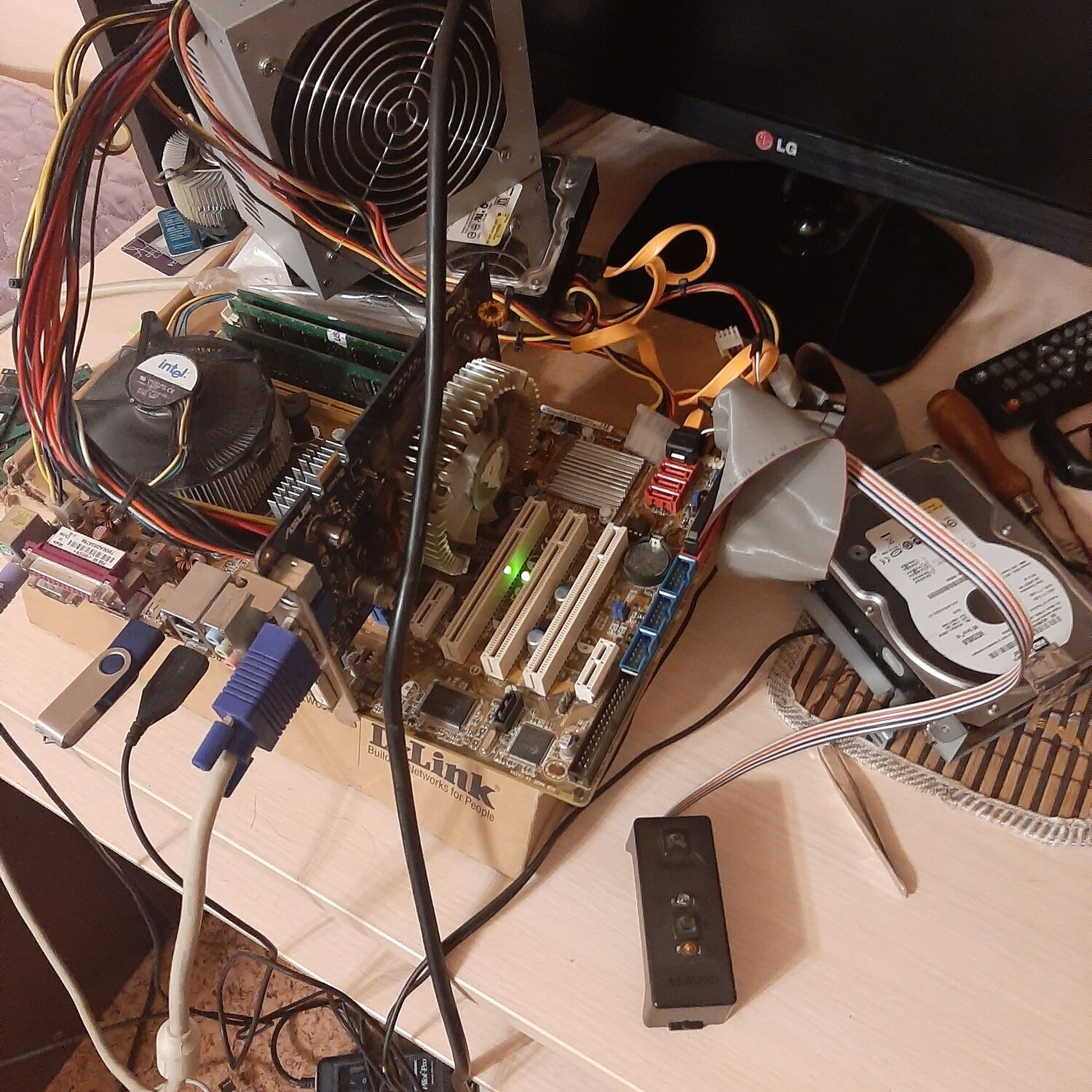 компьютер, техника, системный блок, плат, компа