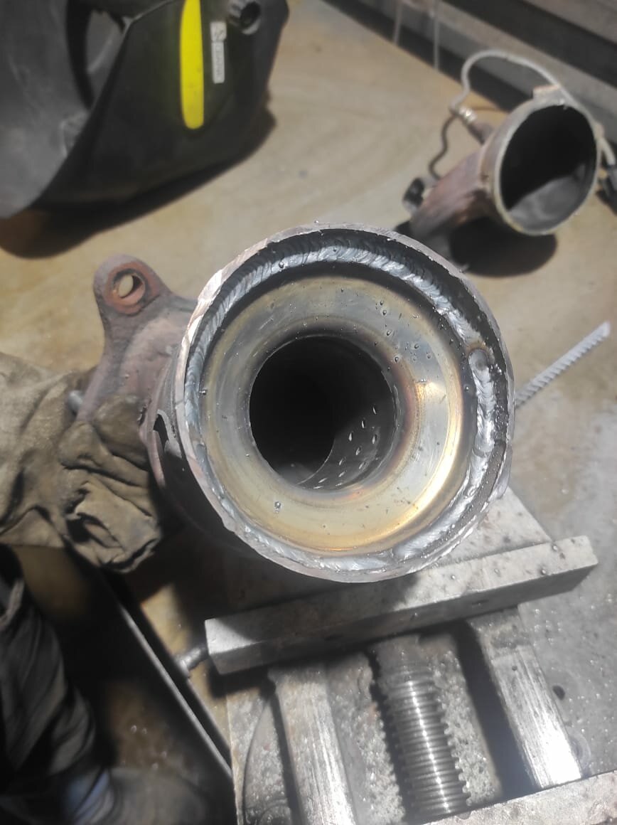 пламегаситель вместо катализатора хендай солярис 1.4, пламегаситель, пламегаситель королла 120, замена катализатора на пламегаситель камри 40, катализатор