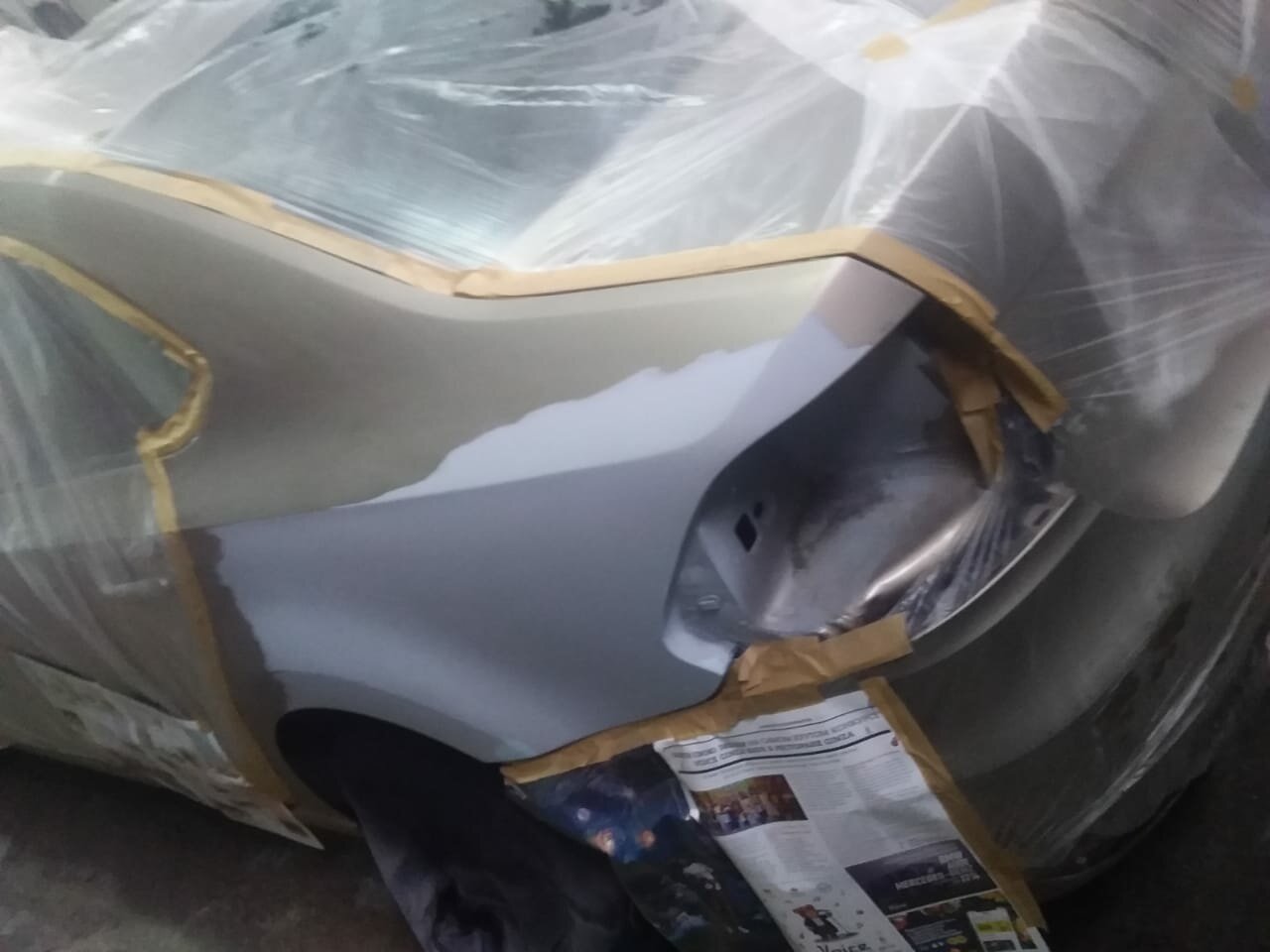 оклейка заднего крыла автомобиля, покраска заднего крыла автомобиля, автомобиль, авто, покраска