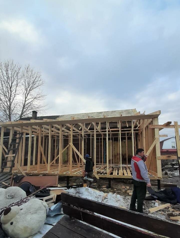 Строительство пристройки к дому