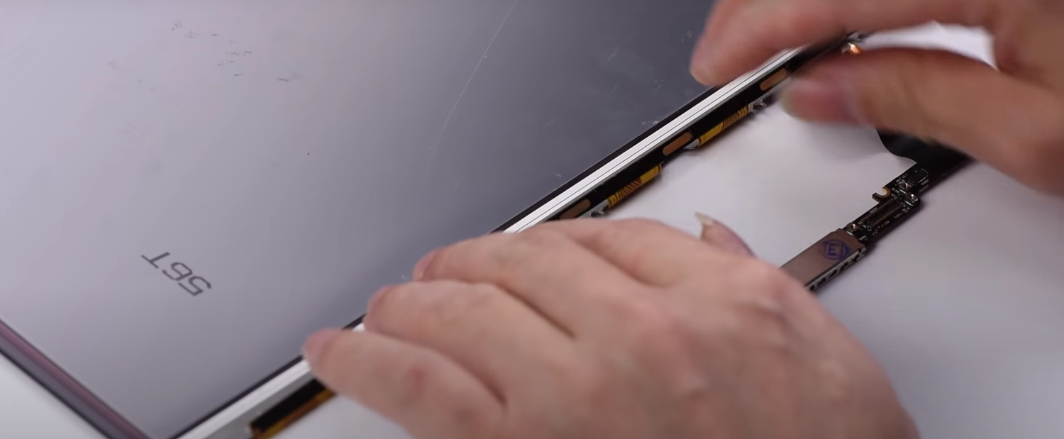 ipad 3 отсоединение акб, разбор айпада, смартфон, разобранный ipad 2, разъем айпад аир