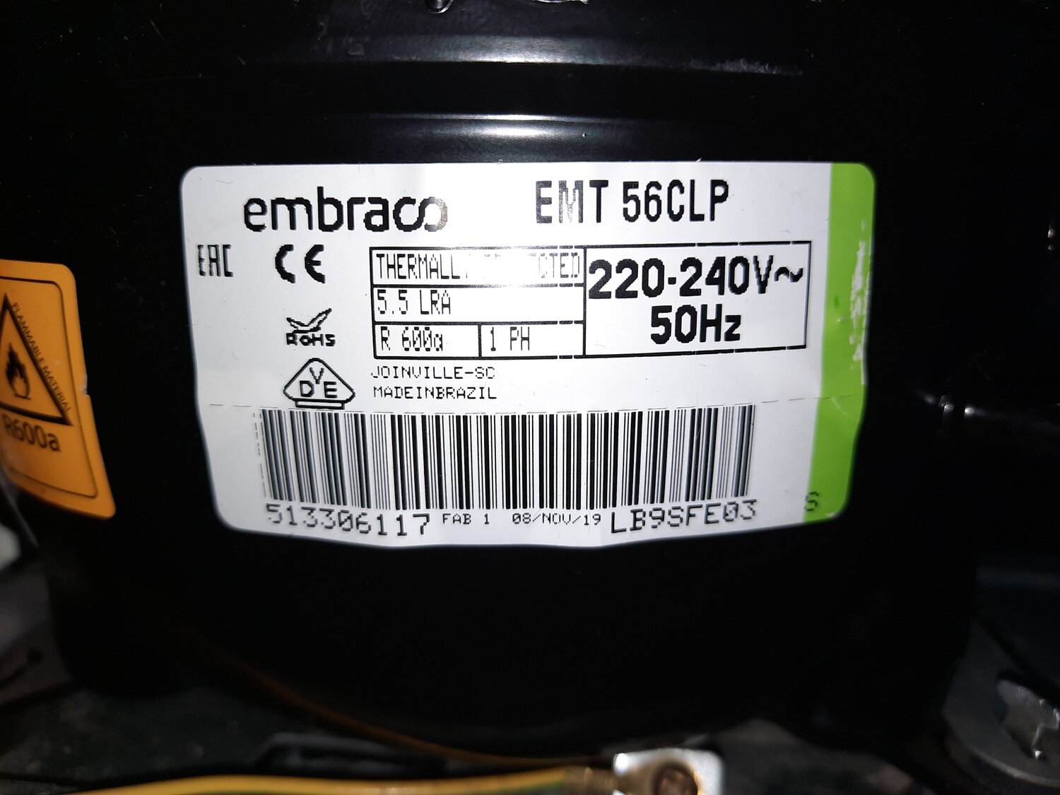 embraco, компрессор neu2178gk embraco, embraco emc3121u, компрессор embraco 70, компрессор embraco emle 65 her