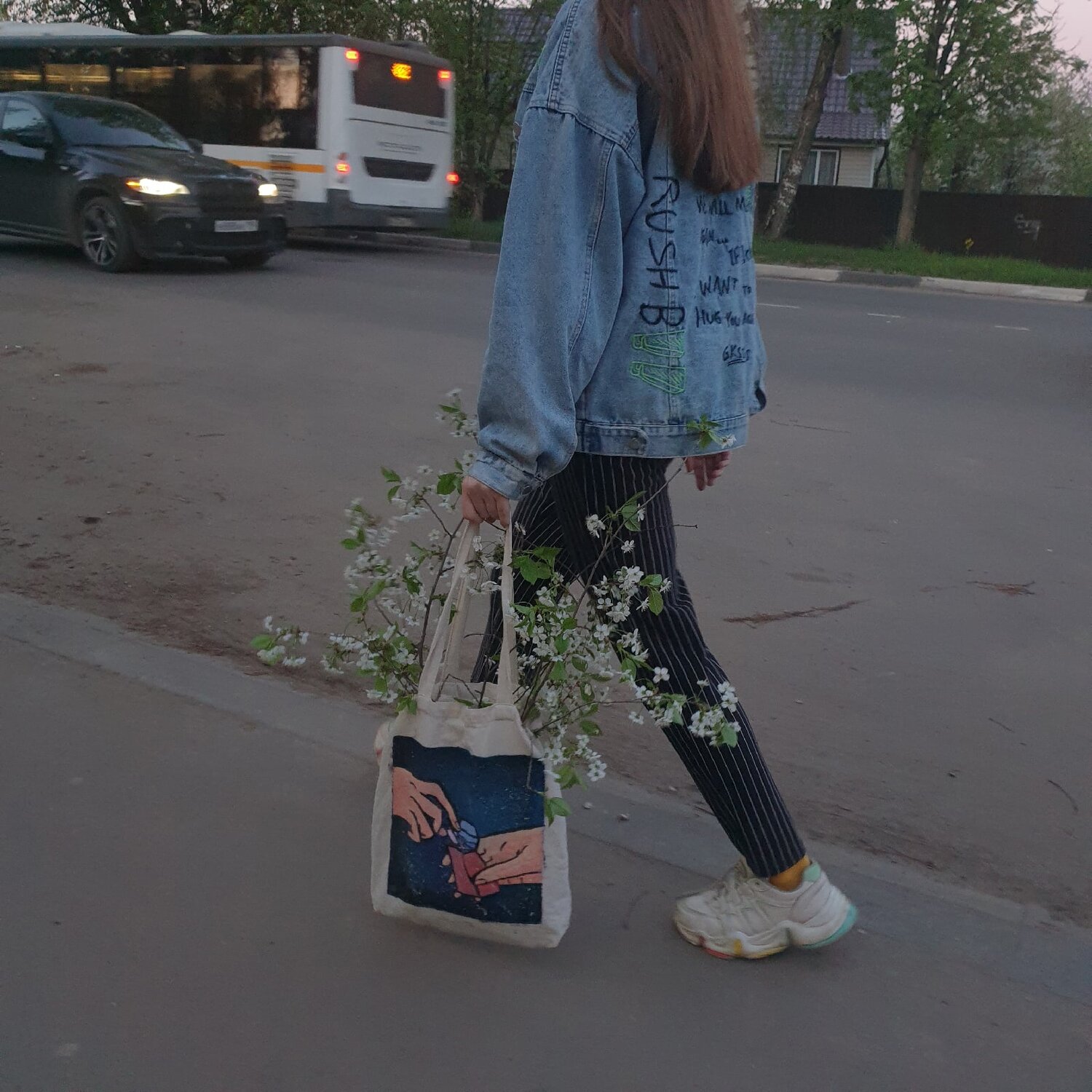 девушка, человек, уличный стиль, стиль, модный стиль