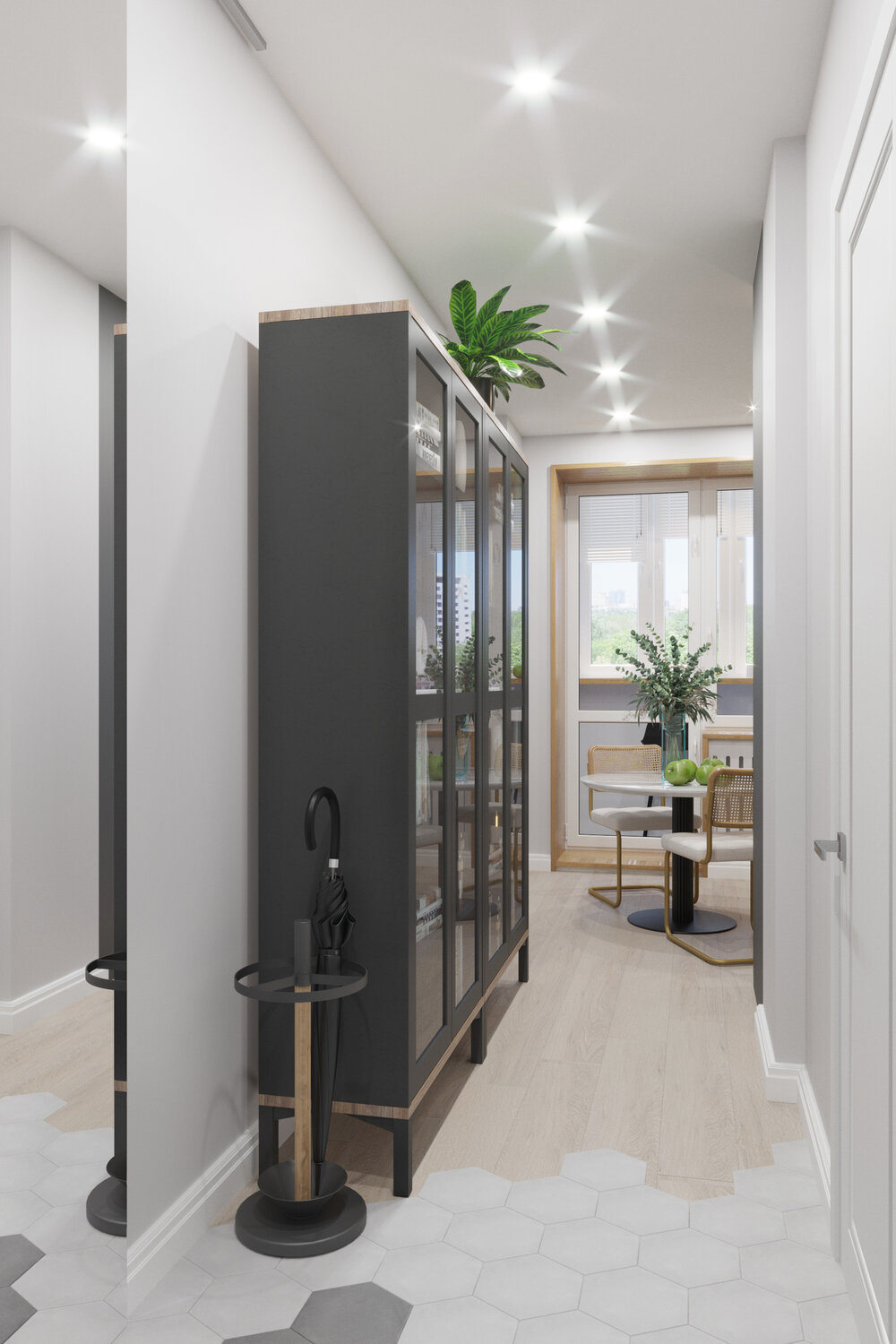 прихожая в минималистичном стиле, жилой комплекс, жк московский квартал холл, небольшая прихожая 2020, серо зеленая прихожая