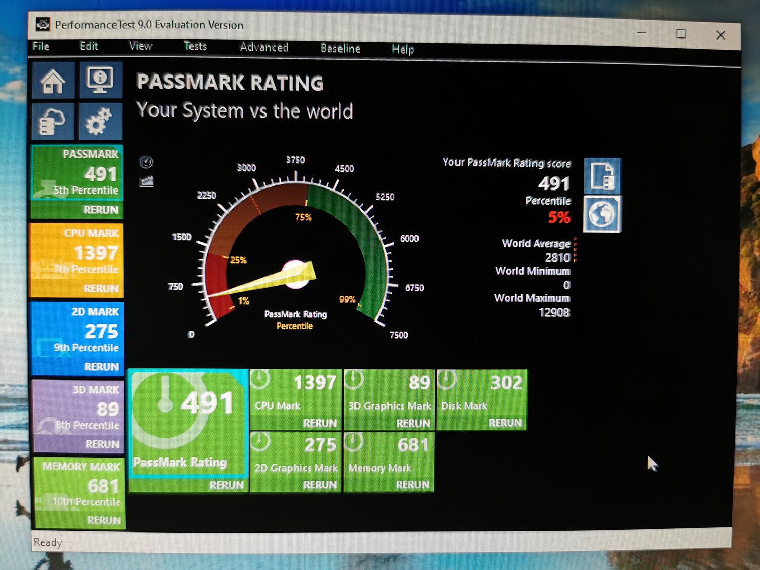 passmark, passmark performance test, passmark performancetest 10.0.1008, passmark monitor test интерфейс, программа для тестирования видеокарты