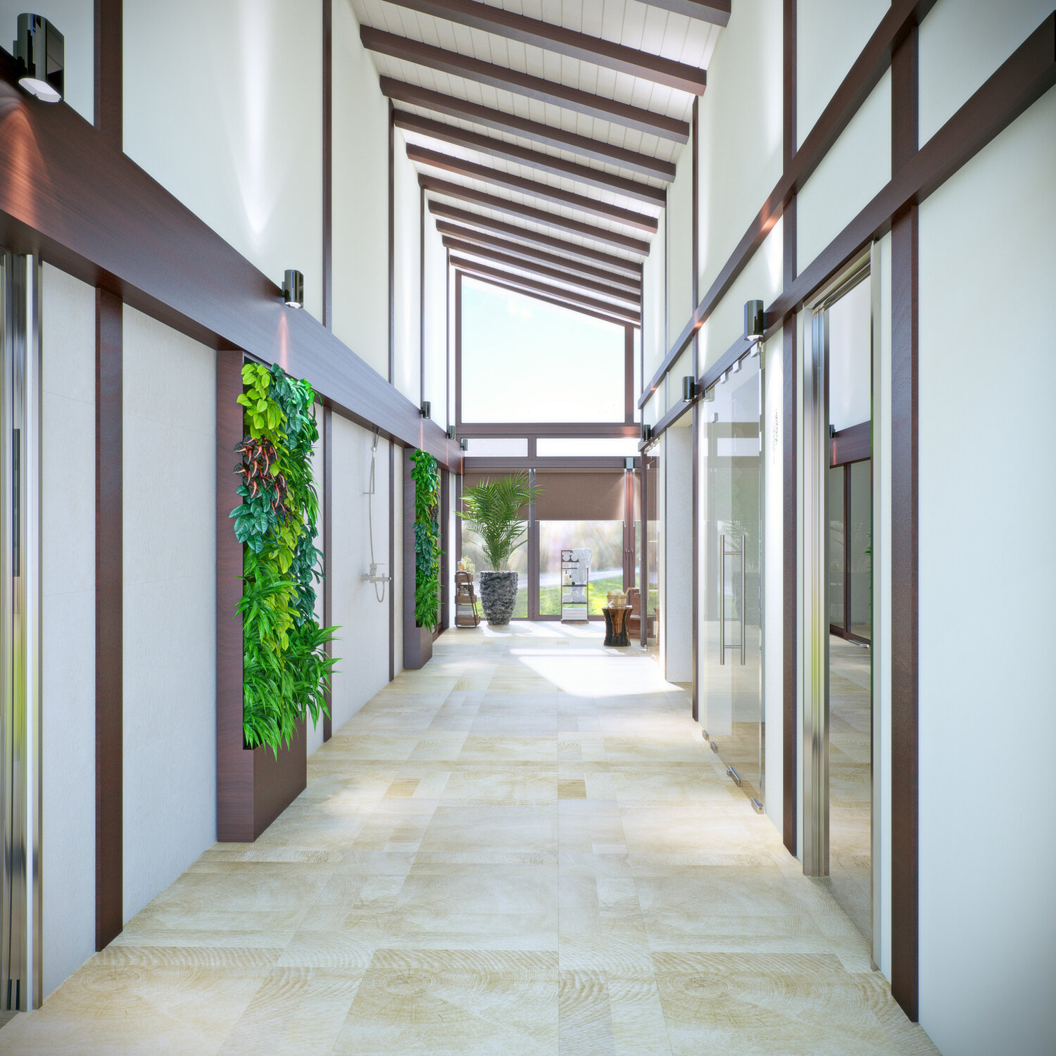 жилой комплекс, жк ботанический сад екатеринбург, офисное здание в стиле лофт, дом бизнес класса, интерьер офиса