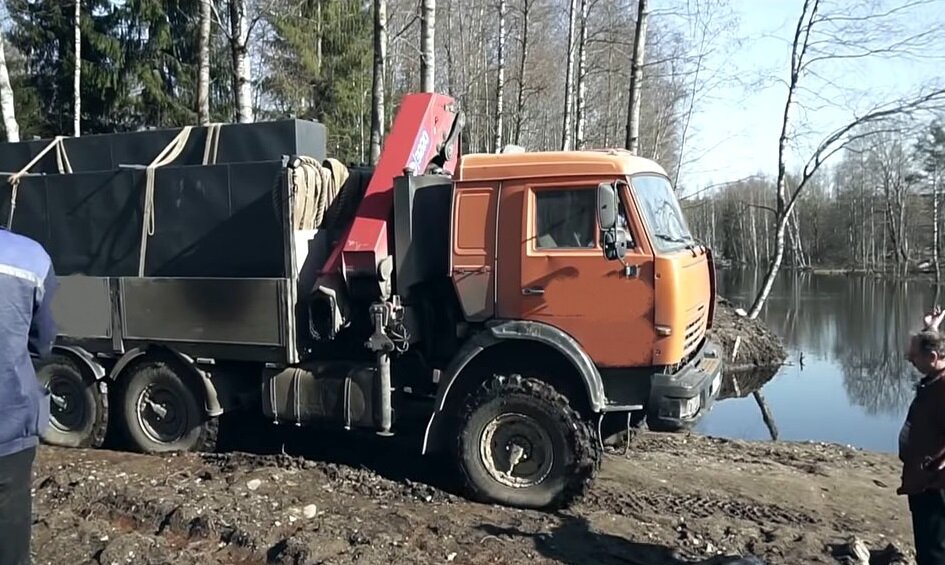 камаз, камаз вездеход, камаз маз, камаз с кму, камаз вездеход манипулятор