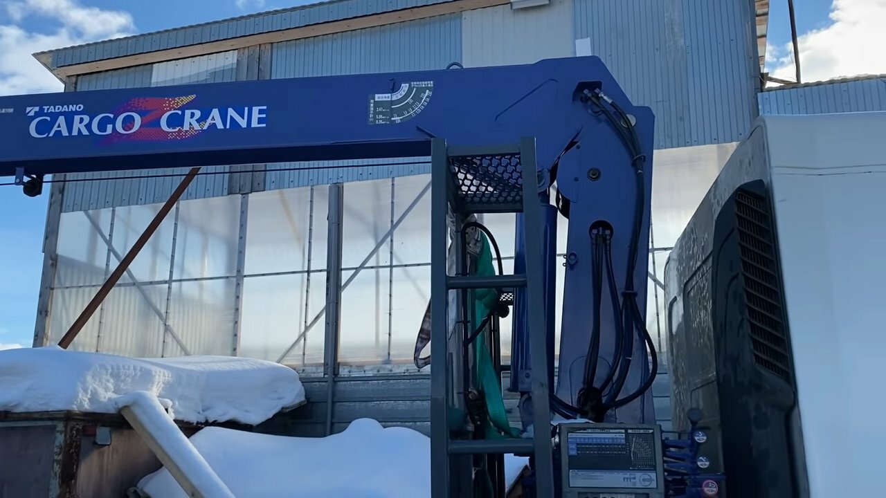 tadano cargo crane, кму манипулятор tadano, манипулятор валдай тадано, тадано 506, tadano tm-zf104