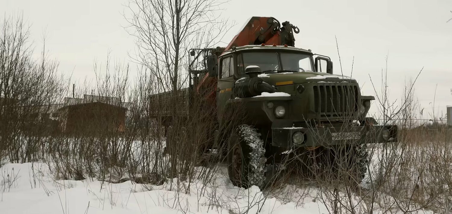урал-4320, урал лесовоз, урал лесовоз с манипулятором, урал, урень урал лесовоз