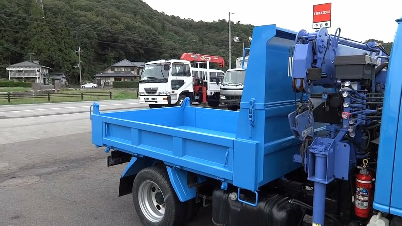 mmc canter самосвал 4wd, кран манипулятор, грузовой автомобиль, манипулятор dongyang ss1926, манипулятор