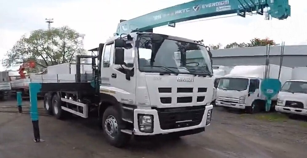 манипулятор isuzu giga зеленый, isuzu forward fsr34 кран манипулятор hktc5014 5т-10,7 м, isuzu giga кму, манипулятор грузовой-бортовой hyundai hd250, isuzu forward 18.0 с кран-манипулятор hangil hgc 756