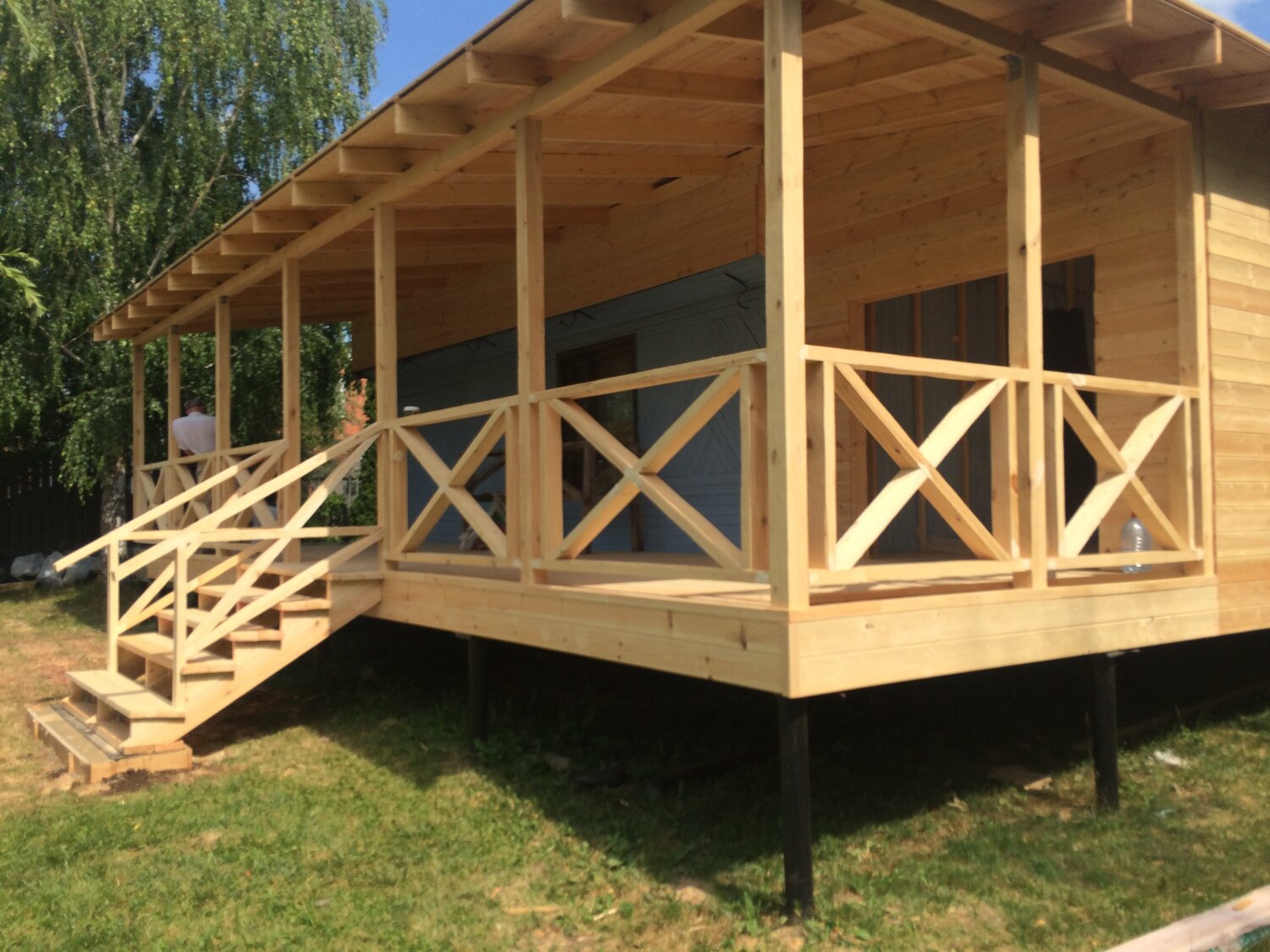 Строительство пристройки к дому