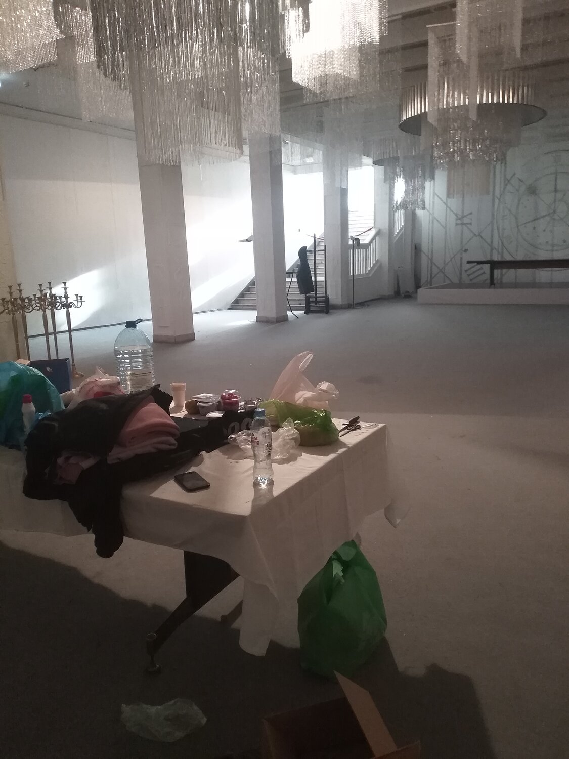 комната, банкетный зал, квартира, ужин, столовая