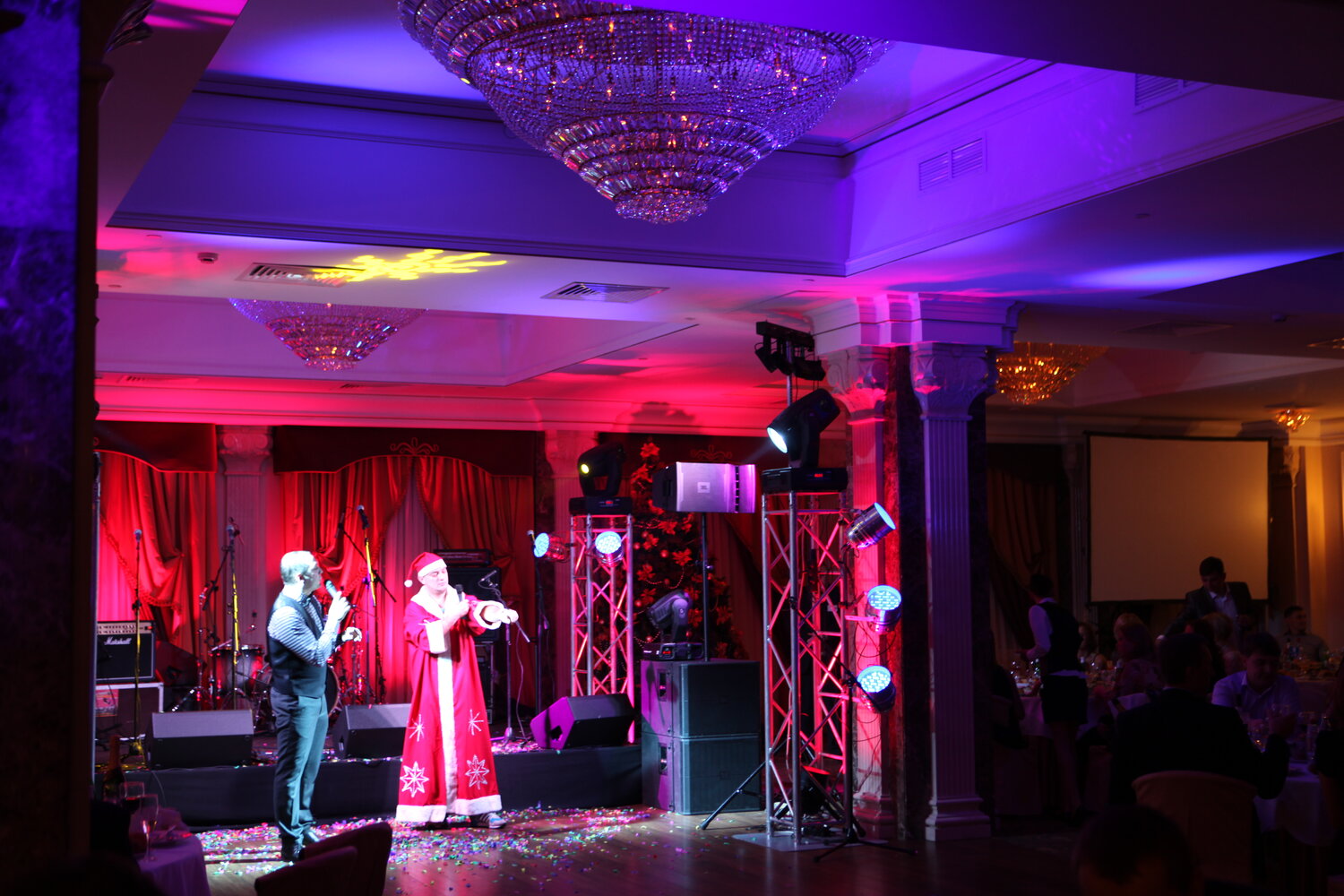 дипломатический зал, вечеринка, церемония, сызранский драматический театр, кафе версаль королев