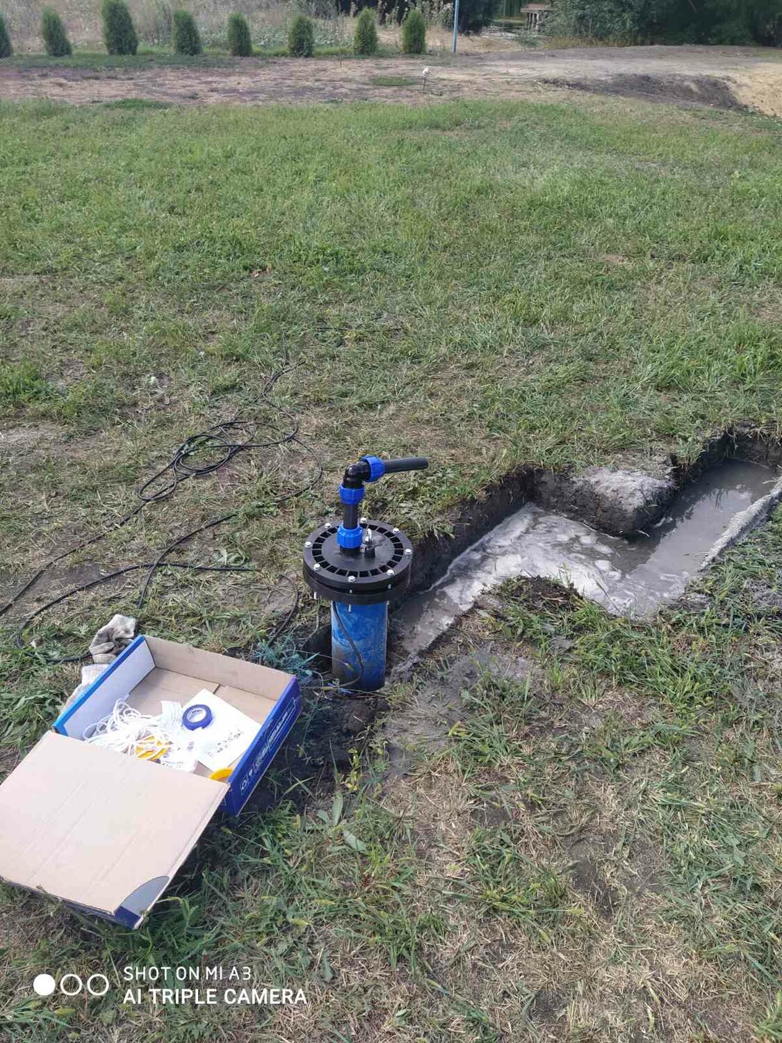 обустройство скважины для воды, обустройство скважины, обустройство скважины на даче, летнее обустройство скважины, декоративное обустройство скважины