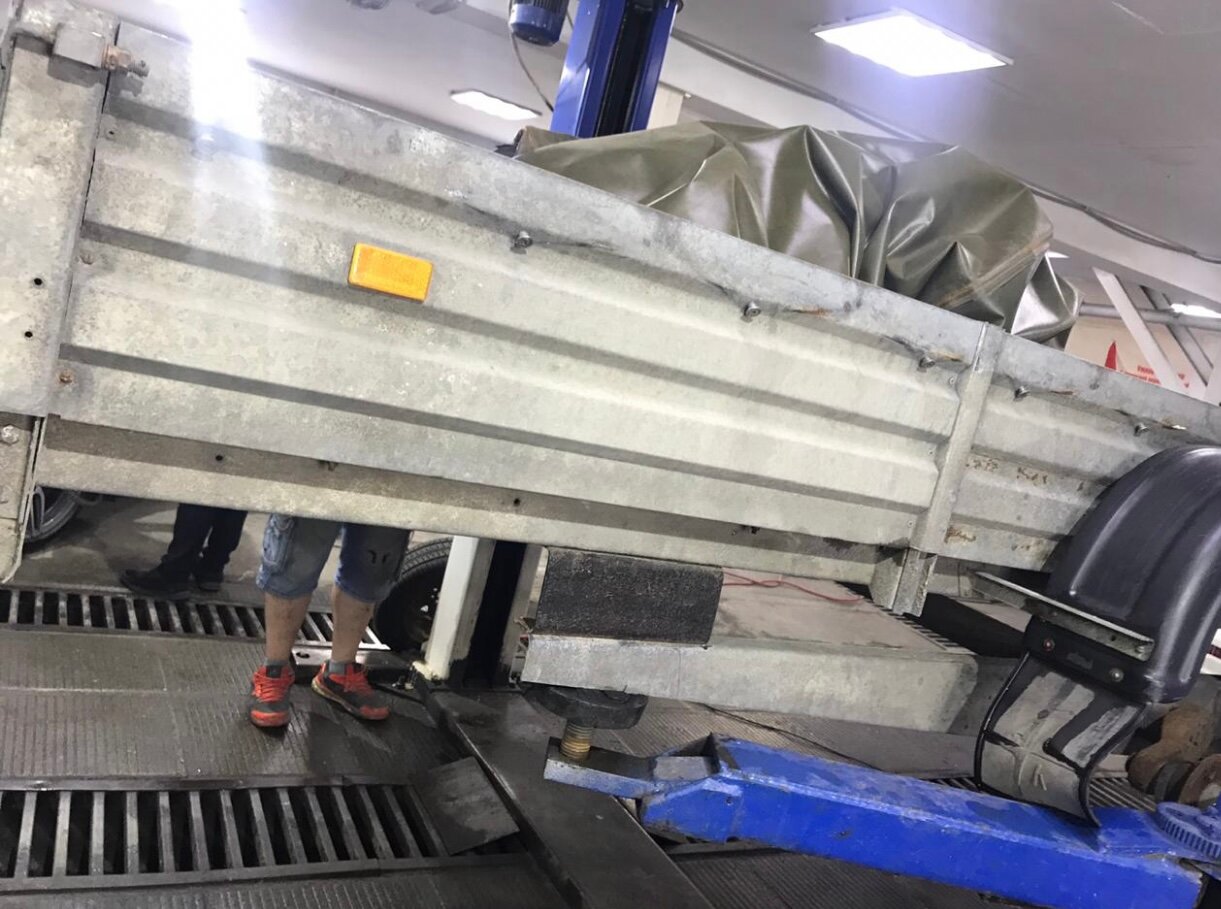 сборка прицепа мзса, прицеп мзса, мзса, удлинение легкового прицепа, борта оцинкованный на полуприцеп