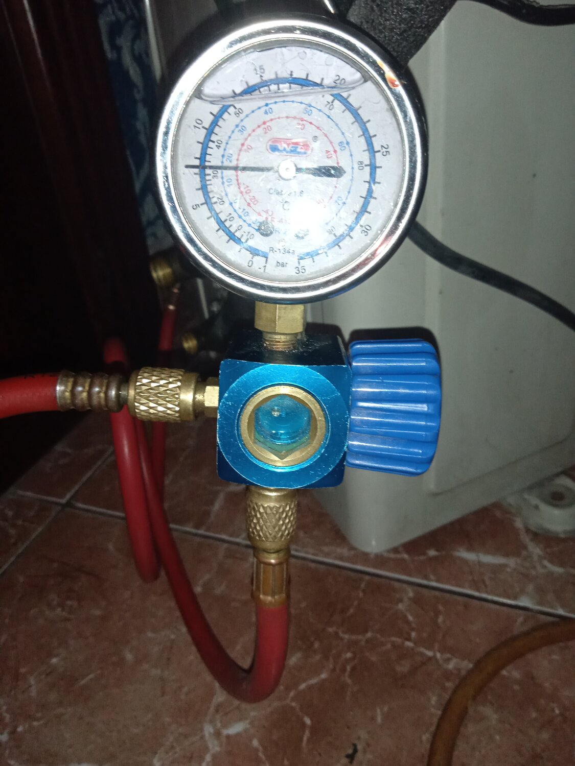 манометр низкого давления, манометр, шланг r134a для зарядки хладагента с манометром для автомобиля артикул, манометр hs2065z86, заправочный шланг с манометром ( r134a)