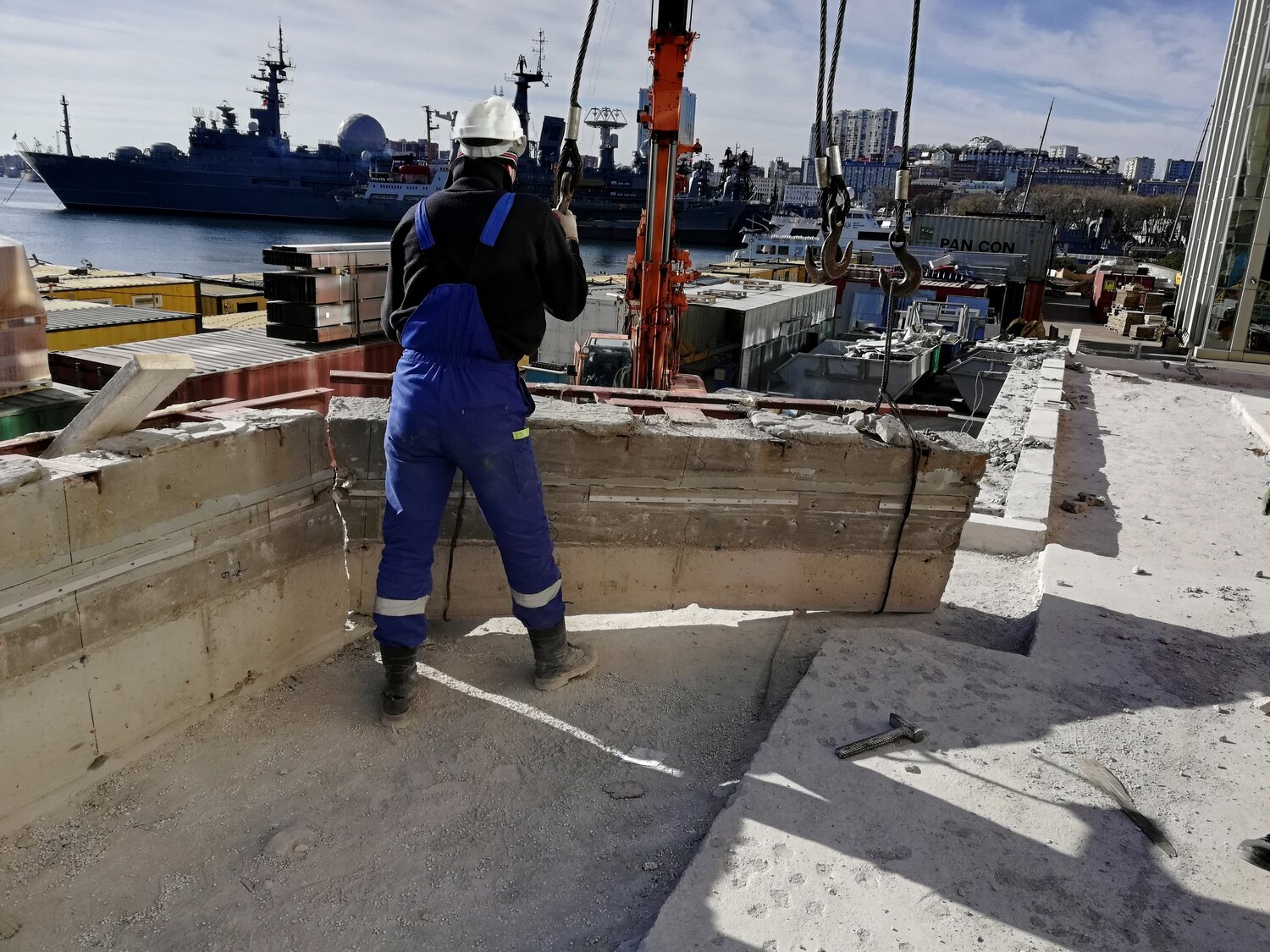 морской порт вмтп, порт вмтп +докер, на стройке, большой каменный мост реконструкция, мостоотряд 36 .крымский мост