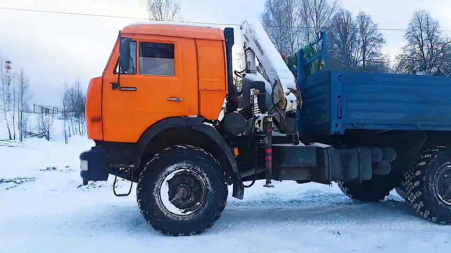 камаз 43118 с кму, камаз, кму камаз, седельный тягач камаз-44108-10, седельный тягач камаз