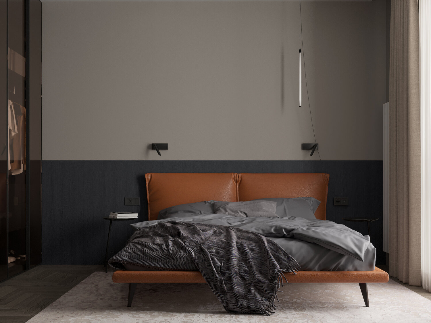 спальни дизайн интерьер, дизайн интерьера, спальня интерьер, спальня дизайн, современная спальня