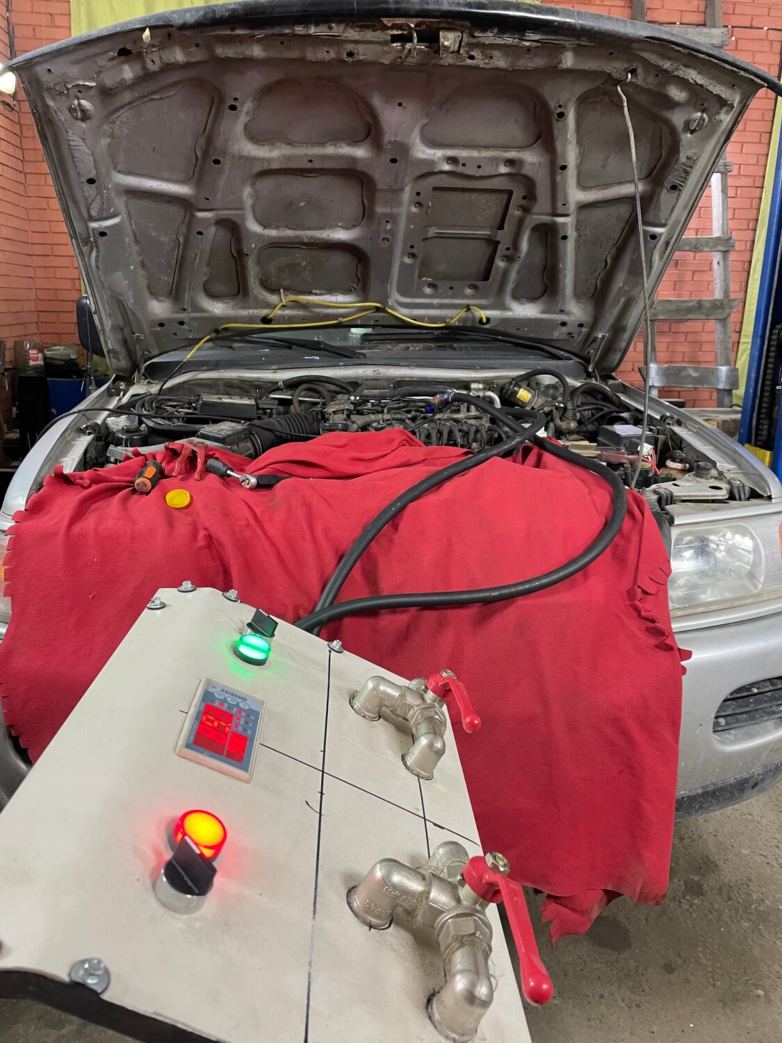 промывка форсунок opel astra g 1.6, заправка кондиционера авто, антифриз для lexus rx 300, заправка кондиционера saab 9-5, авто