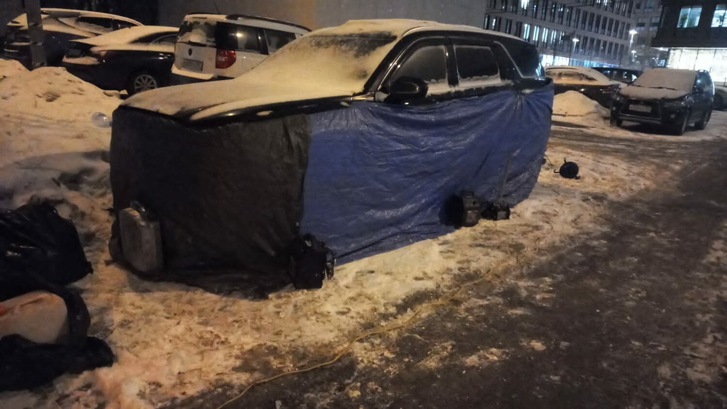 отогрев автомобиля, автомобиль, тент для отогрева автомобиля, машина, авто