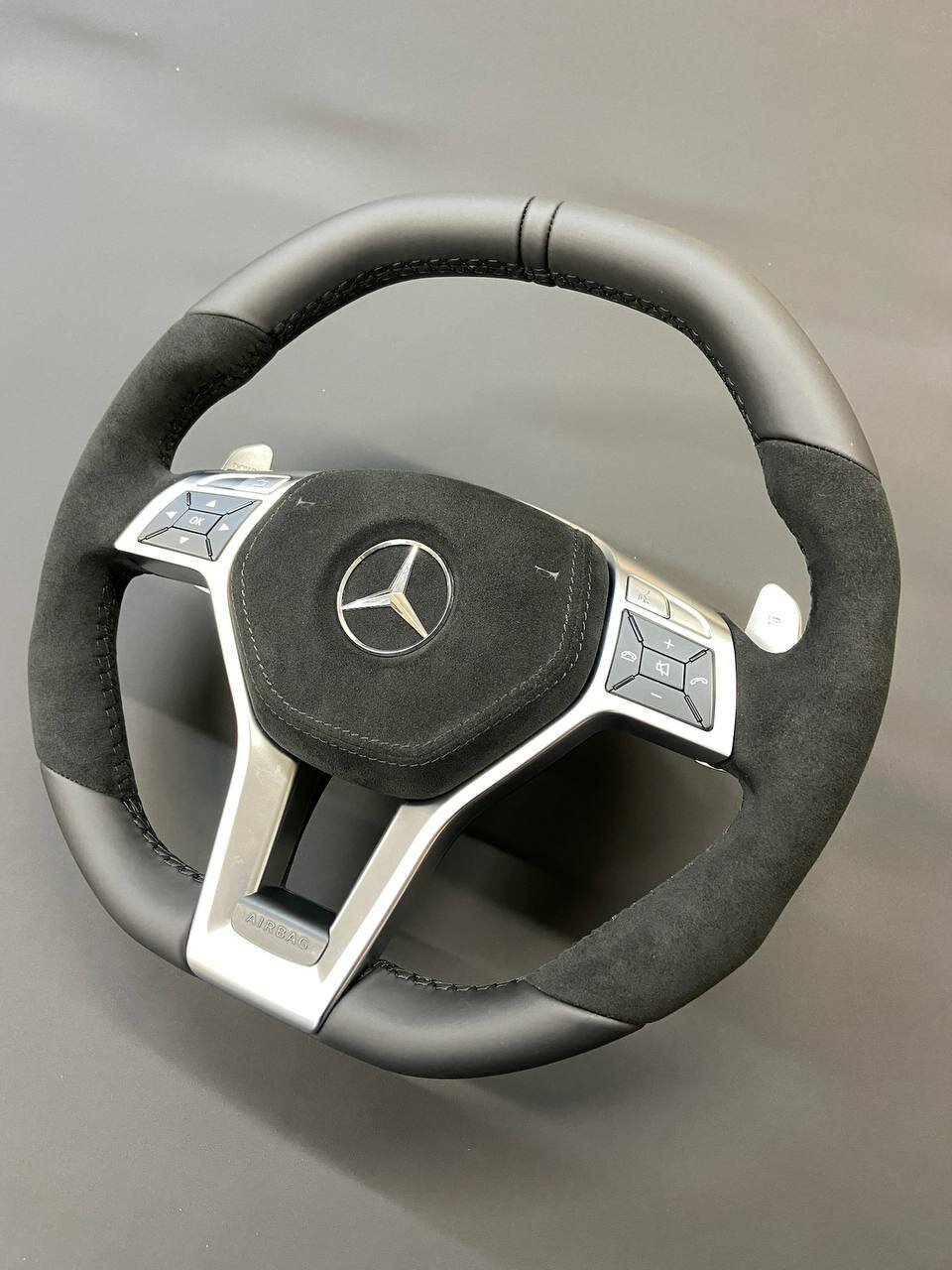руль mercedes, руль мерседес, руль мерседес амг w204, руль амг, руль amg 63
